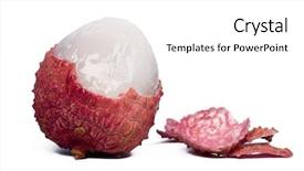  Presentation with juice - Amazing presentation theme having lychee juice - litchi backdrop and a white colored foreground