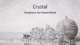  Presentation with text box - Slide deck enhanced with lying lying on a silvery background and a light gray colored foreground