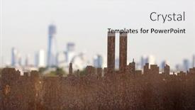  Presentation with twin towers - 