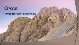  Presentation with sunrise - Beautiful presentation featuring m dia - sunrise landscape yushan southern peak backdrop and a lemonade colored foreground