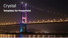  Presentation with suspension bridge - 