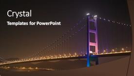  Presentation with suspension bridge - 