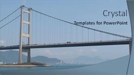  Presentation with suspension bridge - 