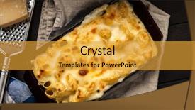  Presentation with mac - Theme featuring mac and cheese background and a  colored foreground