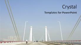  Presentation with free bridge - Amazing theme having macao ex-colony of portugal backdrop and a  colored foreground