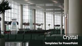  Presentation with macau - Slide set with macau airport background and a wine colored foreground