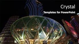  Presentation with macau casino - Amazing PPT theme having views of tel aviv on the background backdrop and a light blue colored foreground
