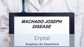  Presentation with joseph - Presentation design enhanced with machado-joseph-disease-doctor background and a sky blue colored foreground
