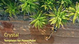  Presentation with construction site construction - Amazing theme having machinery-destroying-forest-excavator backdrop and a tawny brown colored foreground