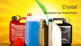  Presentation with audi car from the future - Amazing presentation theme having machines capacity - liquids for car backdrop and a white colored foreground