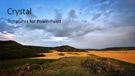  Presentation with mountain view california - Beautiful slides featuring macine - dobrogea view from macin mountains backdrop and a  colored foreground