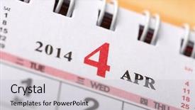  Presentation with chinese - Slide deck featuring macro chinese calendar 2014 - april background and a light gray colored foreground