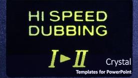  Presentation with photograph - Colorful PPT theme enhanced with macro-close-up-photograph backdrop and a wine colored foreground