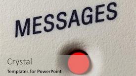  Presentation with photograph - Amazing presentation theme having macro-close-up-photograph backdrop and a light gray colored foreground