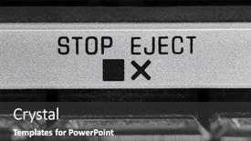  Presentation with photograph - Amazing slides having macro-close-up-photograph backdrop and a dark gray colored foreground