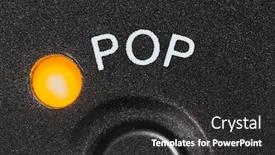  Presentation with vintage music - Slides enhanced with macro-close-up-photograph background and a dark gray colored foreground