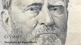  Presentation with photograph - Theme having macro-close-up-photograph background and a light gray colored foreground