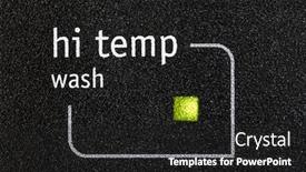  Presentation with photograph - Slides having macro-close-up-photograph background and a dark gray colored foreground