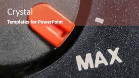  Presentation with vintage - Slide set featuring macro-close-up-view background and a red colored foreground