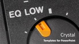  Presentation with tape - PPT layouts with macro-close-up-view background and a dark gray colored foreground