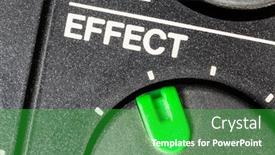  Presentation with vintage - Cool new theme with macro-close-up-view backdrop and a shamrock green colored foreground