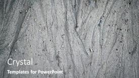  Presentation with structure - PPT theme enhanced with macro-close-up-view background and a gray colored foreground