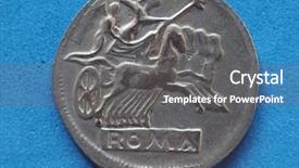  Presentation with ancient roman - Slides enhanced with macro detail of ancient roman background and a gray colored foreground