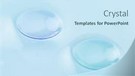  Presentation with gas - PPT theme consisting of macro-detail-of-modern-rigid background and a sky blue colored foreground