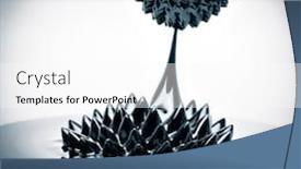  Presentation with fluid - PPT theme with colloidal liquid of nanoscale particle background and a white colored foreground