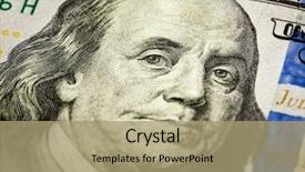  Presentation with chinese new year 2019 - Beautiful theme featuring macro shot of benjamin franklin backdrop and a mint green colored foreground