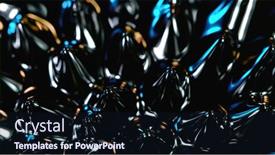  Presentation with magnetic - Presentation design enhanced with macro-shot-of-magnetic-liquid background and a wine colored foreground