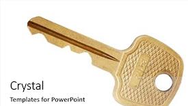  Presentation with gold sparkle animated - Presentation theme featuring macro view of a gold background and a white colored foreground