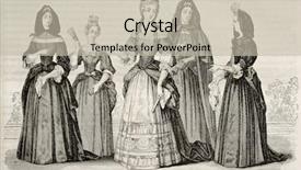  Presentation with saint - PPT layouts featuring madame-de-maintenon-and-les background and a mint green colored foreground