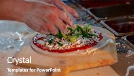  Presentation with italian - Amazing PPT theme having made at a local tavern backdrop and a coral colored foreground