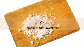  Presentation with salt water fish - PPT theme enhanced with made from evaporated sea water background and a  colored foreground