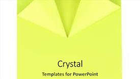  Presentation with green and white - Presentation consisting of made list - green sticky notes isolated background and a yellow colored foreground