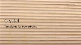  Presentation with woven - PPT layouts having made of cane and bamboo background and a coral colored foreground