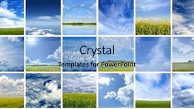  Presentation with different - Cool new slide deck with made of nine different type backdrop and a light blue colored foreground