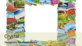  Presentation with corruption in judiciary photos - Audience pleasing PPT theme consisting of made of various nature photo backdrop and a yellow colored foreground