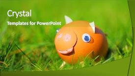  Presentation with fun work - Slides enhanced with made work from famous folk background and a tawny brown colored foreground