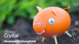  Presentation with fun work - Colorful PPT layouts enhanced with made work from famous folk backdrop and a dark gray colored foreground