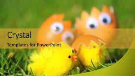  Presentation with fun work - Audience pleasing PPT theme consisting of made work from famous folk backdrop and a yellow colored foreground