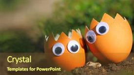  Presentation with fun work - Cool new slides with made work from famous folk backdrop and a tawny brown colored foreground