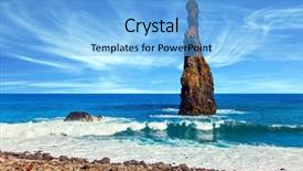  Presentation with atlantic - Audience pleasing slide set consisting of madeira in the atlantic two backdrop and a light blue colored foreground