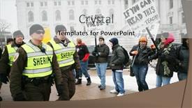  Presentation with wisconsin - Colorful PPT theme enhanced with madison-wi-feb-21-deputies backdrop and a light gray colored foreground