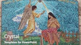  Presentation with philippines - Colorful slides enhanced with madonna gift from philippines backdrop and a gray colored foreground