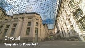  Presentation with gallery - Colorful PPT theme enhanced with madrid-spain-may-15-2018 backdrop and a gray colored foreground