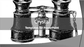  Presentation with opera - Presentation theme consisting of magazine niva publishing house background and a dark gray colored foreground