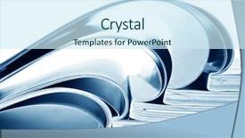  Presentation with blue weather vane - PPT theme enhanced with magazine stack in blue duotone background and a cool aqua colored foreground