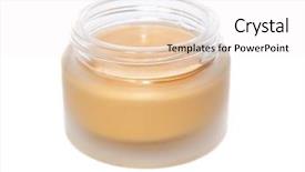  Presentation with floral border over white - PPT layouts featuring mage - tonal cream over white background and a white colored foreground